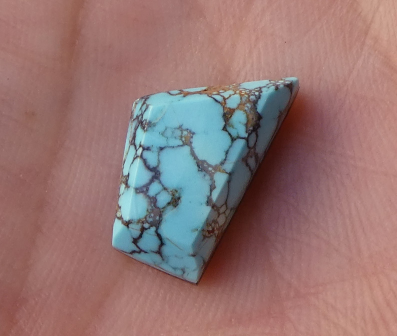 C.G Wallce Collection Number 8 Turquoise