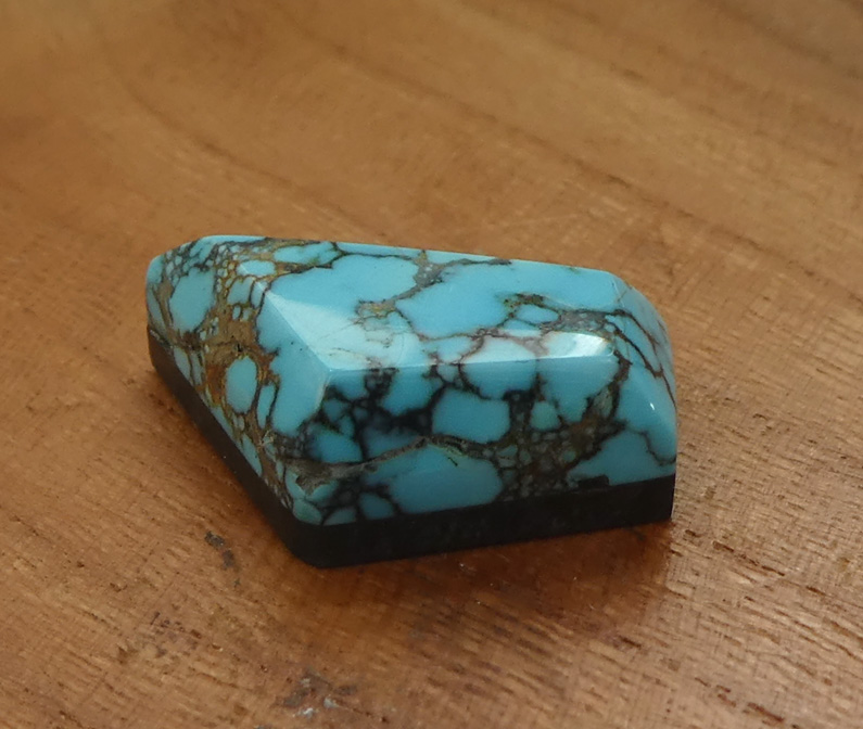 C.G Wallce Collection Number 8 Turquoise