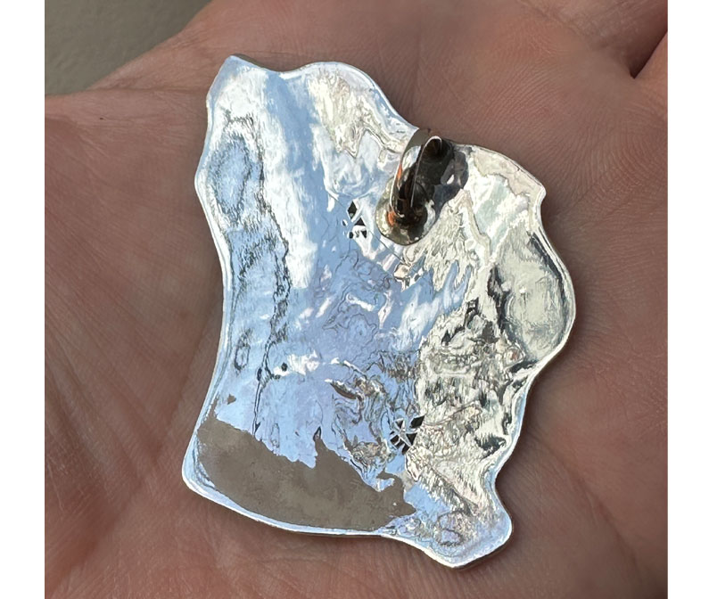 Bernard Dawahoya,バーナードダワホヤ,オーバーレイペンダントBlue Sky